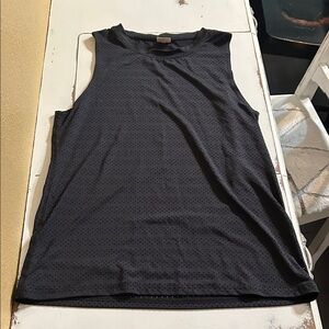 ZYIA Black Perforated Active Top